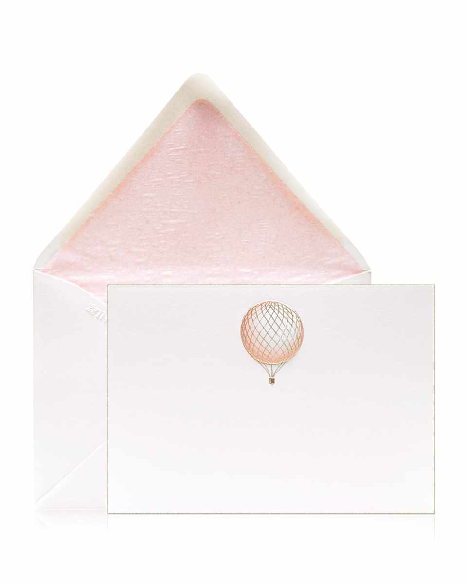 Hot Air Balloon Boxed Stationary Set